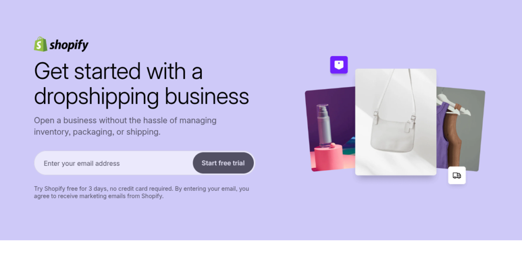 shopify dropshipping